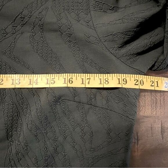 J. McLaughlin Womens Bedford Jacquard Dress Size XL Green Preppy Stretch Classic - Picture 5 of 9